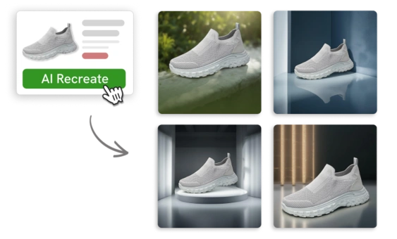 ai product photoshoot