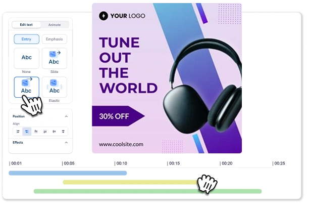 create animated ads