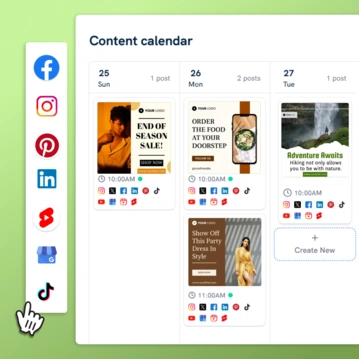 schedule social media posts