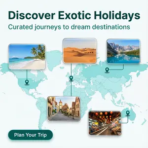 travel destination ad