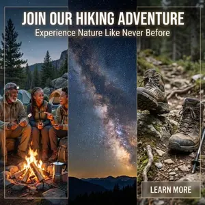 hiking tour ad