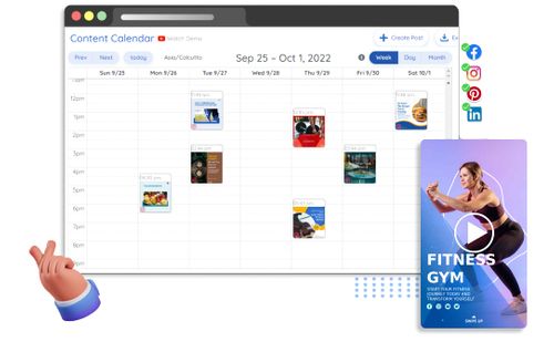 schedule reels