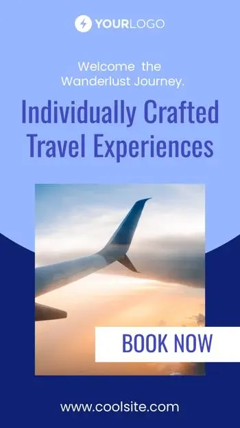 travel agency tiktok template
